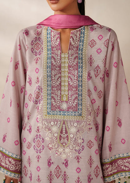 Baroque Printed Embroidered Lawn 3PC Unstitched