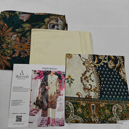Almeerah Printed Lawn 3PC