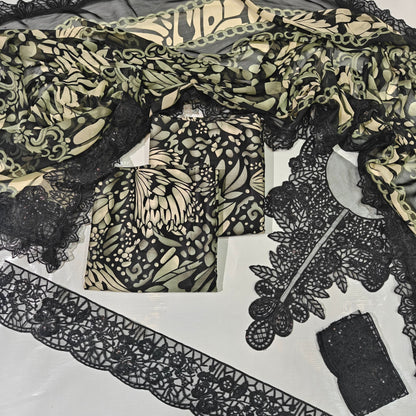 Maria B Printed Embroidered Lawn