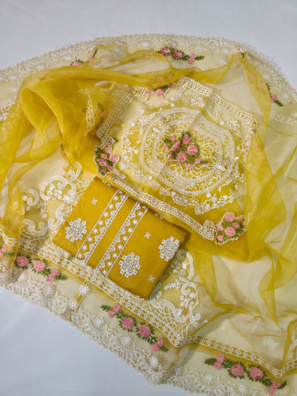 Tawakkal Embroidered Cotton Fancy 3PC