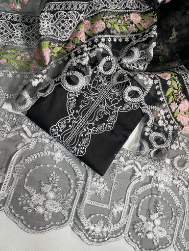 Branded Kahf Heavy Embroidered 3 PC