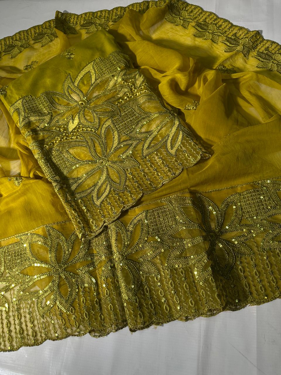 Liffan Luxury Branded Embroidered 3PC Suit