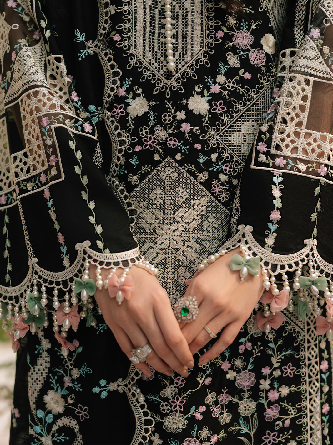 Bin ilyas Embroidered Lawn Fancy 3PC Unstitched