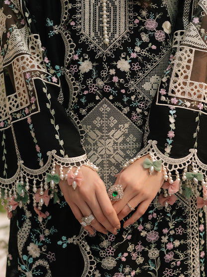 Bin ilyas Embroidered Lawn Fancy 3PC Unstitched