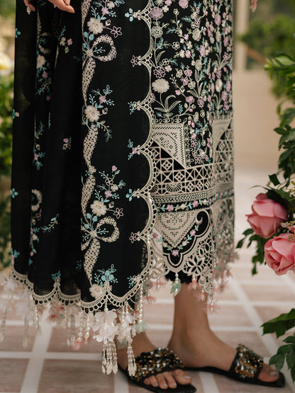 Bin ilyas Embroidered Lawn Fancy 3PC Unstitched