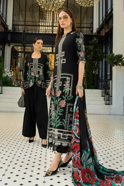 Maria B Printed Embroidered Lawn 3PC Unstitched