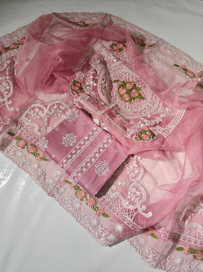 Tawakkal Embroidered Cotton Fancy 3PC