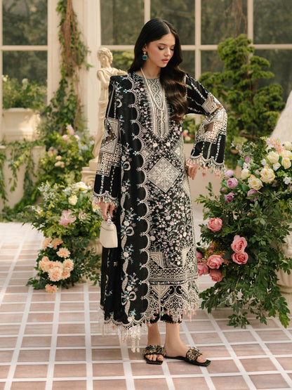 Bin ilyas Embroidered Lawn Fancy 3PC Unstitched
