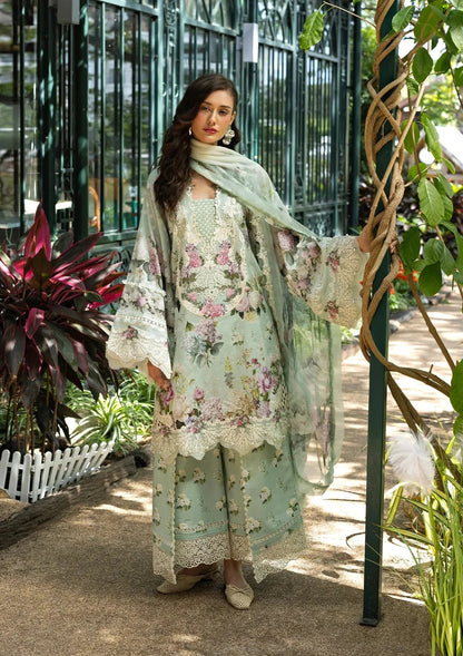 Elaf Printed Embroidered Lawn 3PC Unstitched