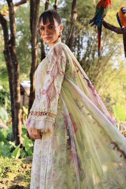 Maria B Printed Embroidered Lawn 3PC Unstitched
