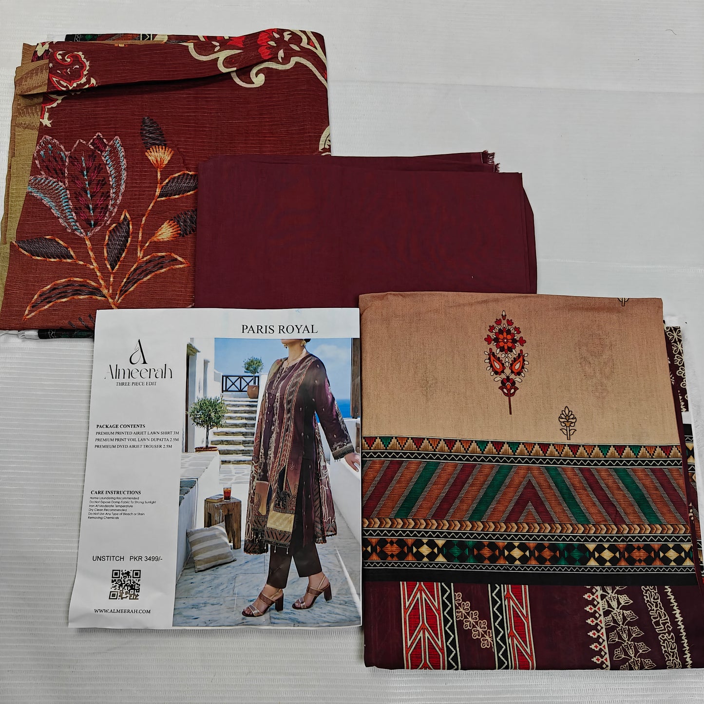 Almeerah Printed Lawn 3PC