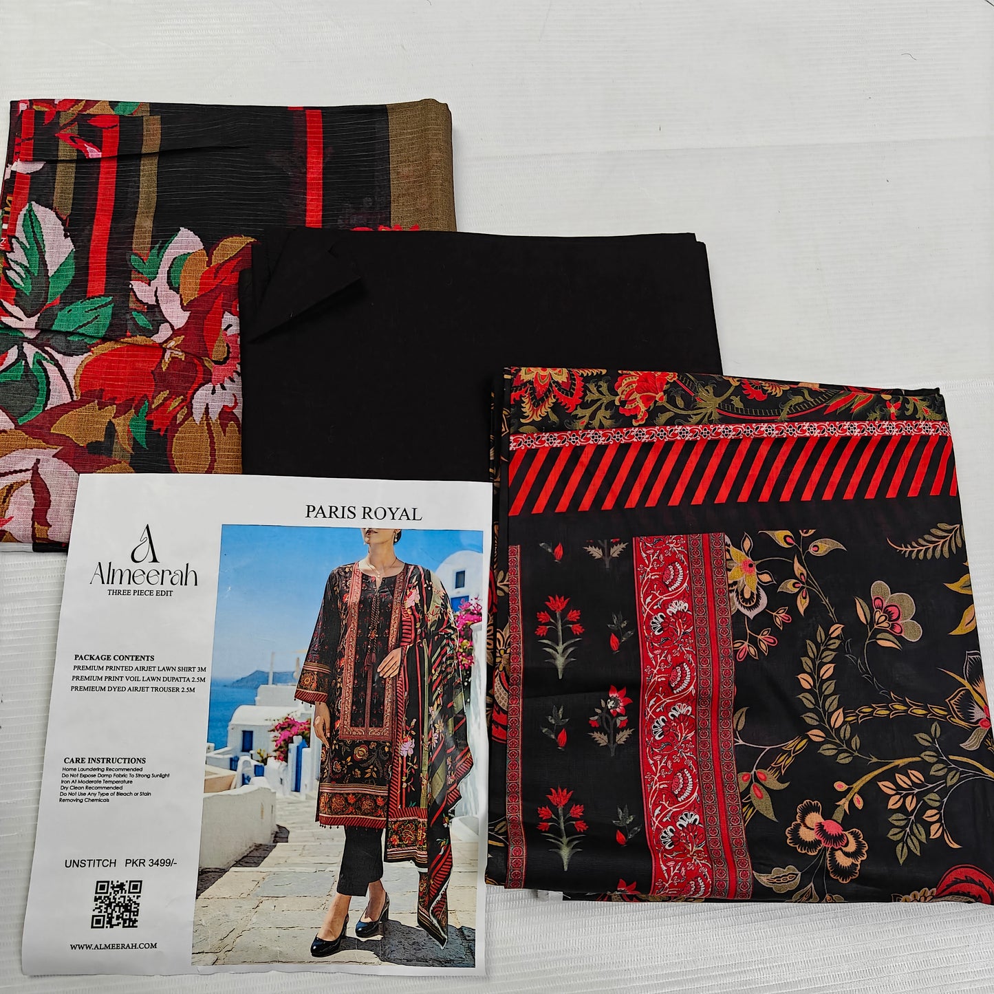 Almeerah Printed Lawn 3PC