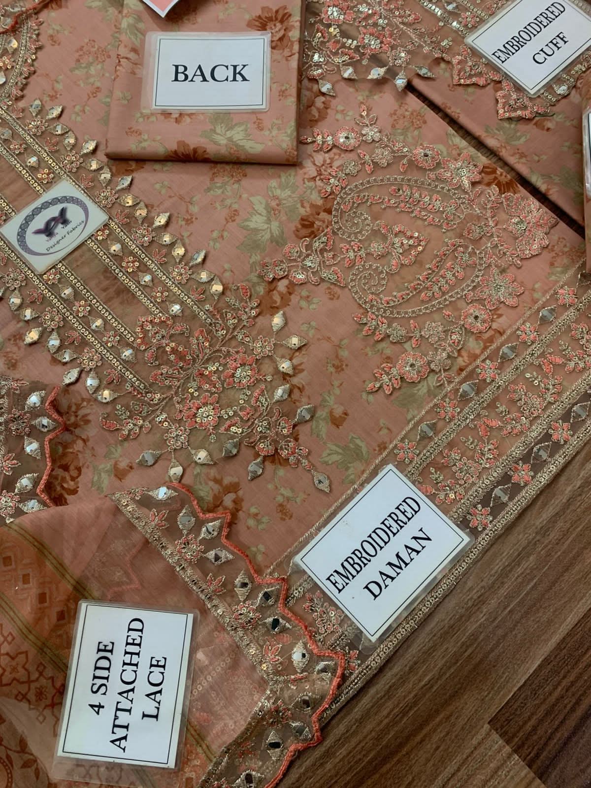 Mohagni Embroidered Printed Lawn