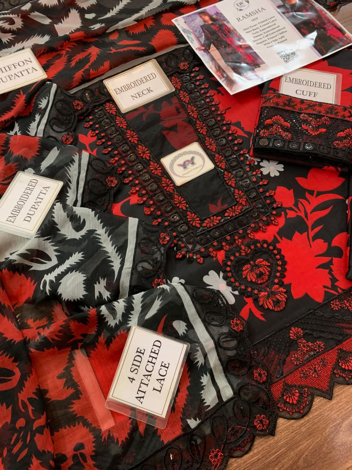 Ramsha Riwaj Premium Collection Lawn