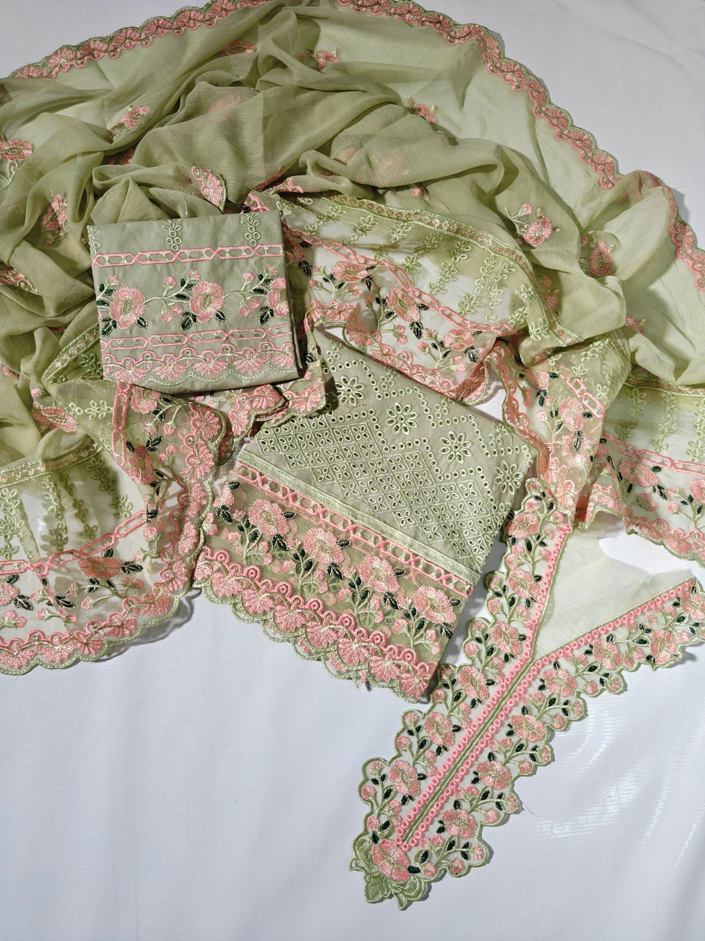 Johra Fancy Embroidered Unstitched 3PC