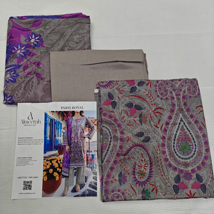 Almeerah Printed Lawn 3PC