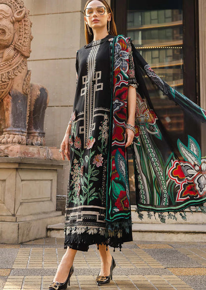 Maria B Printed Embroidered Lawn 3PC Unstitched