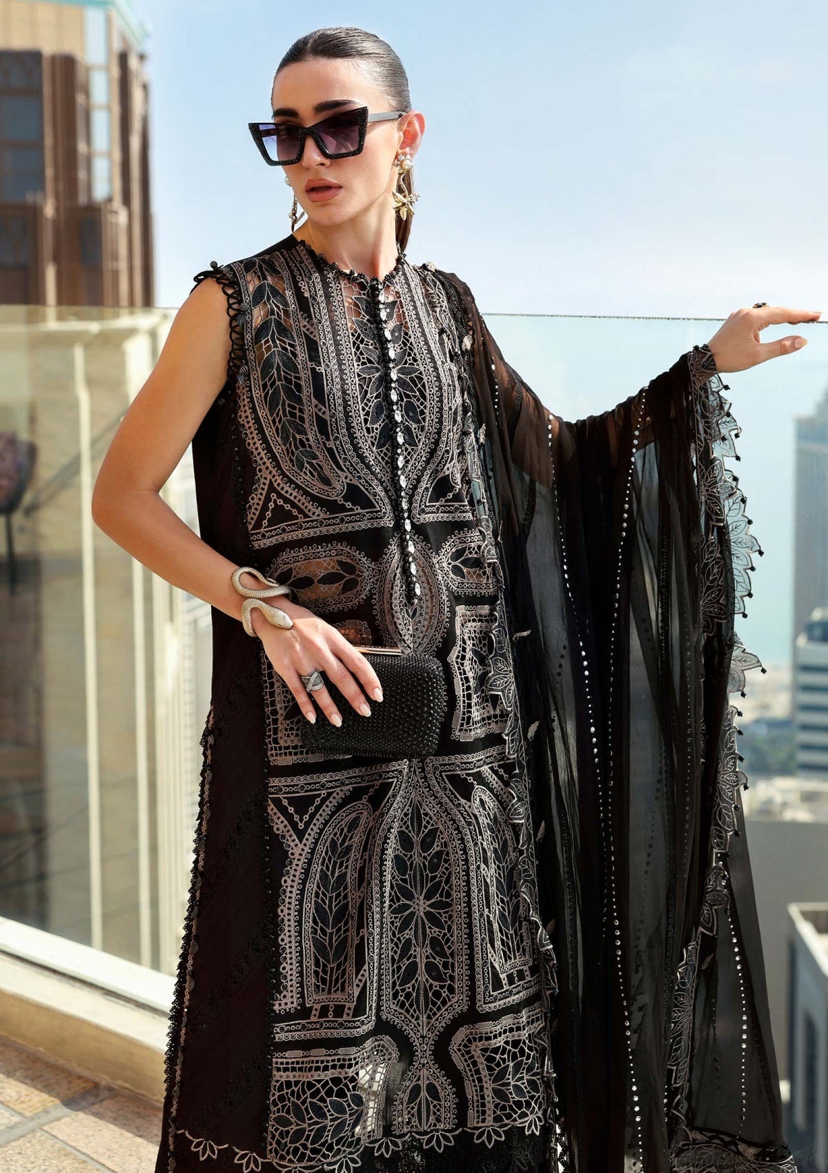 Maria B Heavy Embroidered 3PC Unstitched
