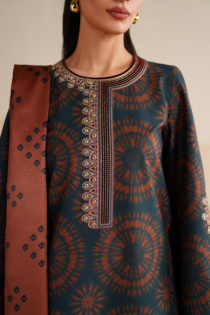 Jazmin Printed Embroidered Lawn 3PC Unstitched