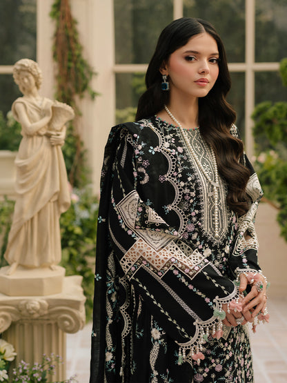 Bin ilyas Embroidered Lawn Fancy 3PC Unstitched