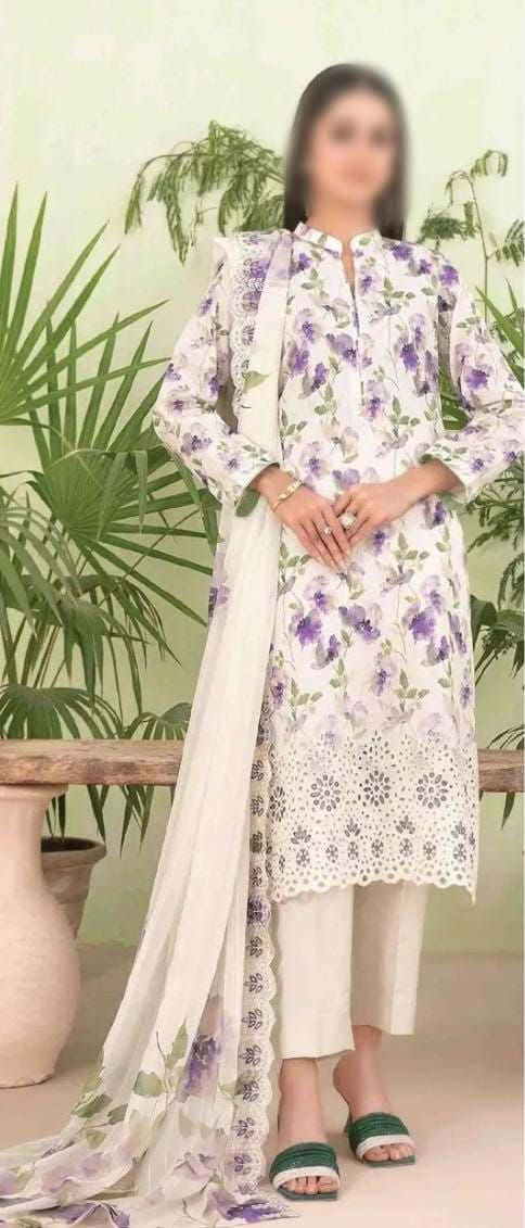 Tawakkal Printed Embroidery Unstitched - Memon Clothes