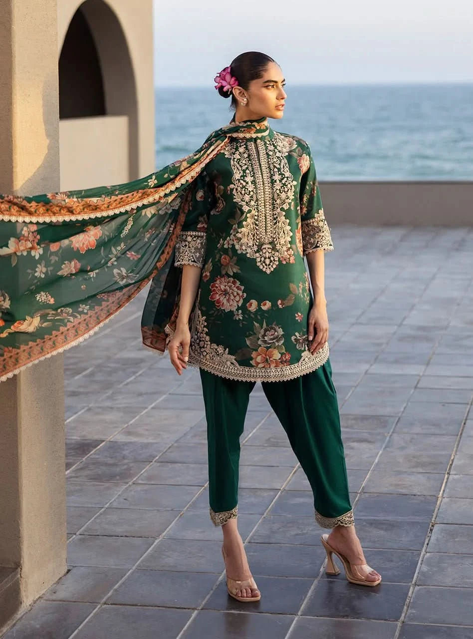 ZAINAB CHOTTANI Digital Print 3 Pcs - Memon Clothes