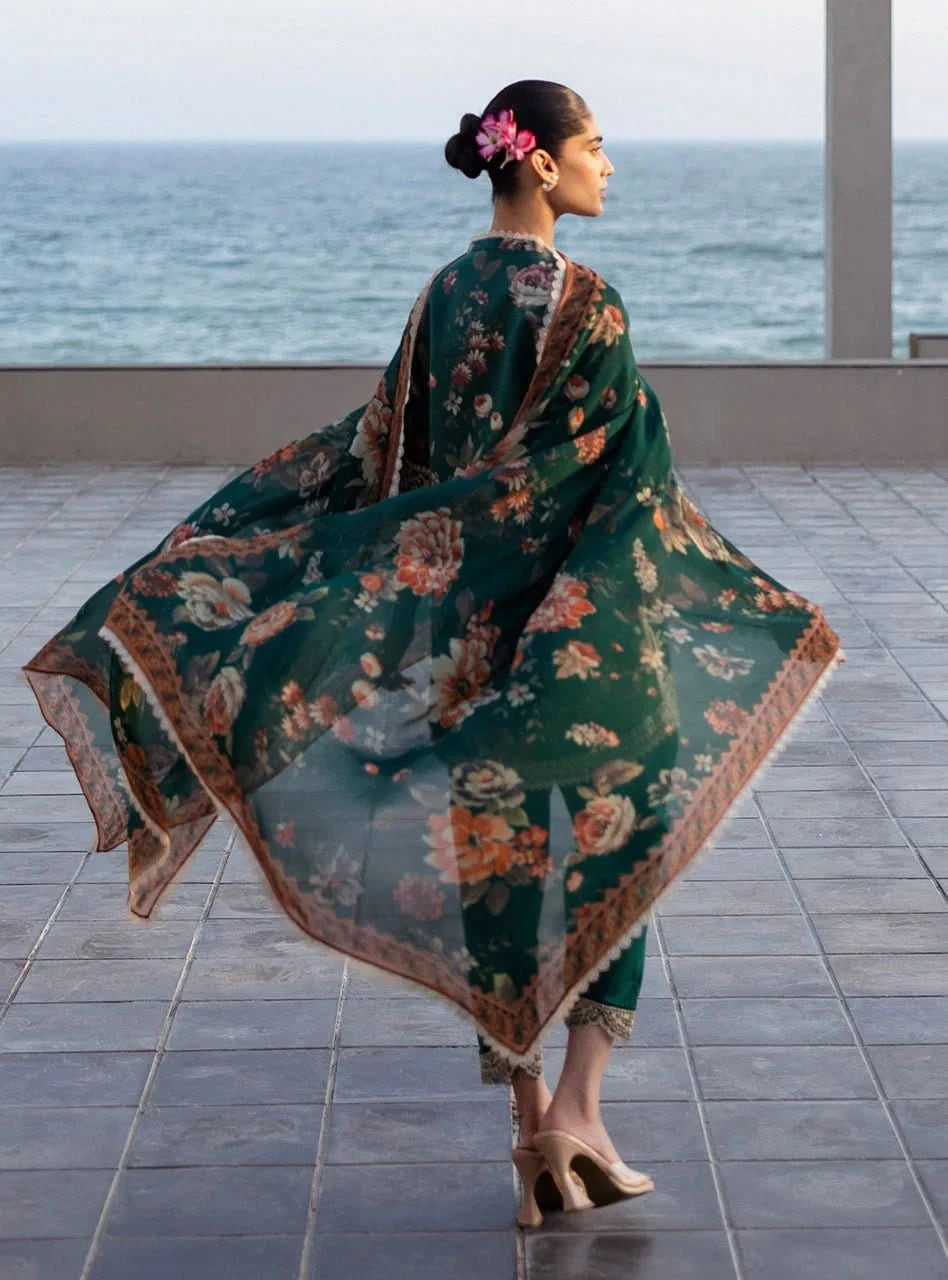 ZAINAB CHOTTANI Digital Print 3 Pcs - Memon Clothes