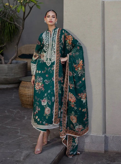 ZAINAB CHOTTANI Digital Print 3 Pcs - Memon Clothes