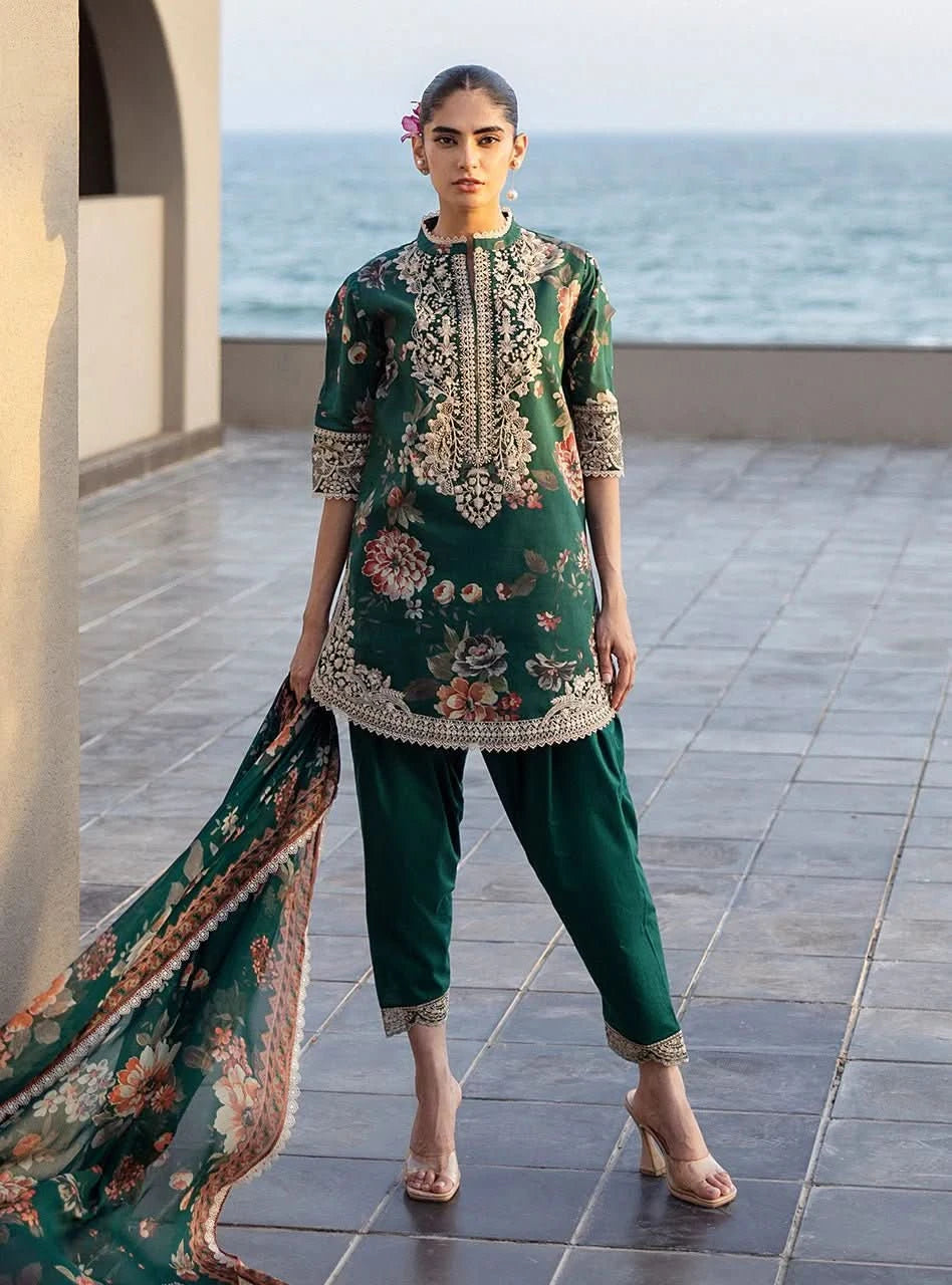 ZAINAB CHOTTANI Digital Print 3 Pcs - Memon Clothes