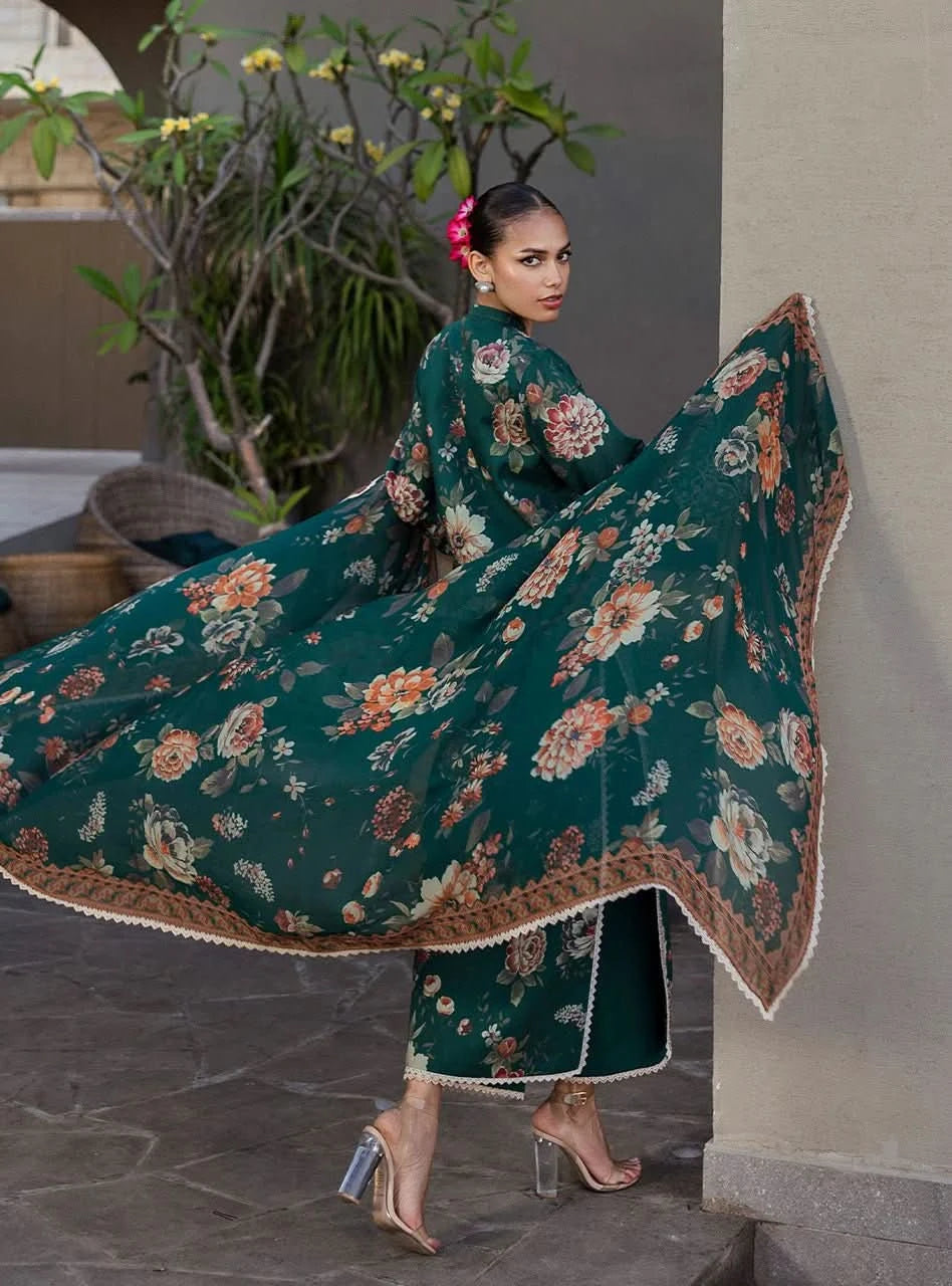 ZAINAB CHOTTANI Digital Print 3 Pcs - Memon Clothes